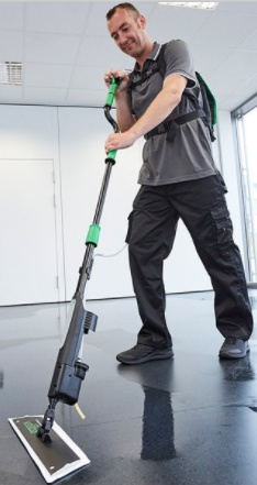 Unger Unger erGO! Wax vloeronderhoud set met Velcro Mop