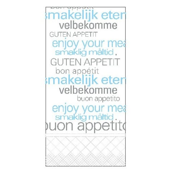 Tork Tork Lunchservet 33x33cm 2-laags 1/8 vouw 10x200 Text