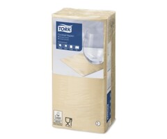 Tork Tork tissue servet 23x23cm 2-laags 1/4-vouw Zand 10x300