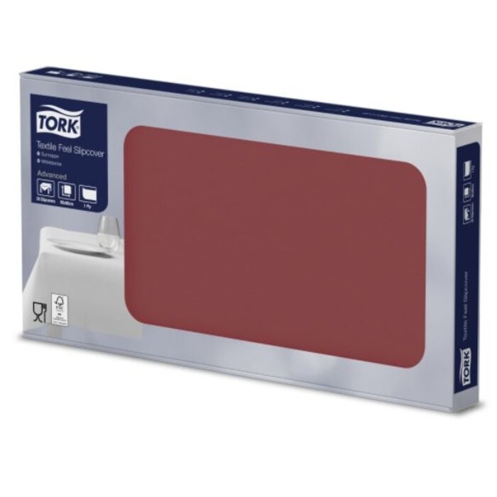 Tork Tork Textile Feel Napperon 80x80 4x25 Zwart - Copy