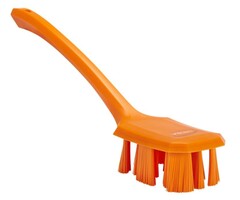 Vikan Vikan, Harde afwasborstel Ultra Safe Technology, 400mm, oranje