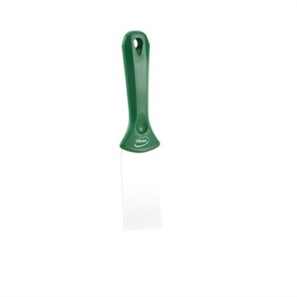 Vikan Vikan RVS handschraper smal, 235x50mm, groen