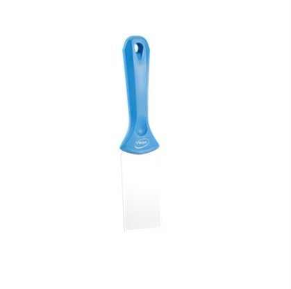 Vikan Vikan RVS handschraper smal, 235x50mm, blauw