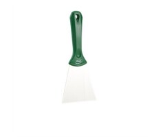 Vikan Vikan RVS handschraper breed, 235x100mm, groen