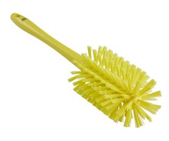 Vikan Vikan, Ultra hygiëne pijpborstel met steel, Ø90x430mm, geel