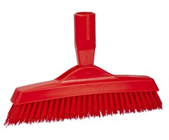 Vikan Vikan, Extra harde voegenborstel met flexibele nek, 225x35x90mm, rood