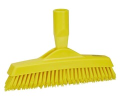 Vikan Vikan, Extra harde voegenborstel met flexibele nek, 225x35x90mm, Geel