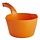 Vikan. Ronde schepbak 1 liter, oranje