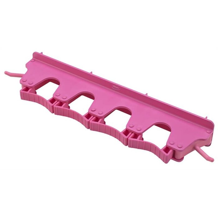 Vikan Vikan, Full colour ophangsysteem, 395x80x60mm, roze