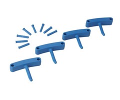 Vikan Vikan, Aanvulset haken voor full colour ophangsysteem, blauw