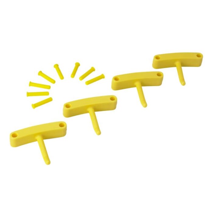 Vikan Vikan, Aanvulset haken voor full colour ophangsysteem, geel