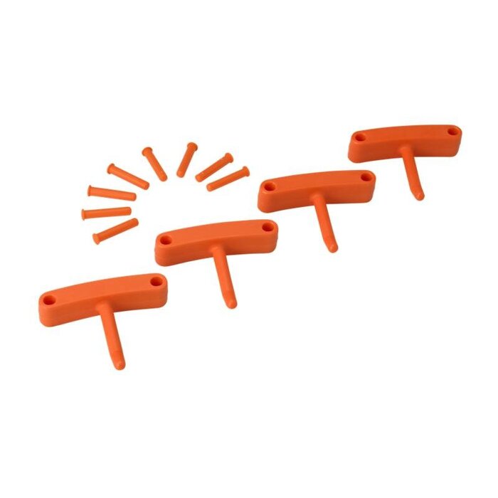Vikan Vikan, Aanvulset haken voor full colour ophangsysteem, oranje