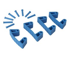 Vikan Vikan, Aanvulset klemmen voor full colour ophangsysteem, blauw