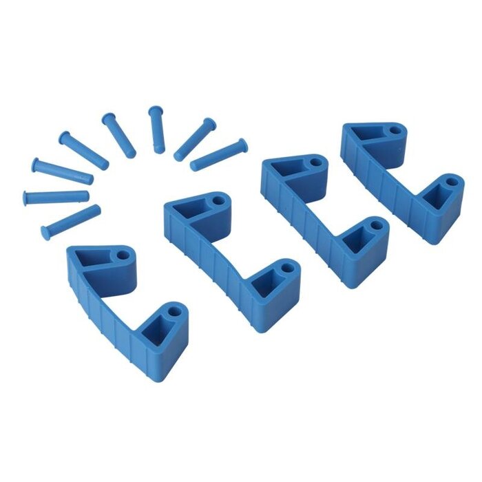 Vikan Vikan, Aanvulset klemmen voor full colour ophangsysteem, blauw