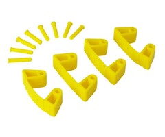 Vikan Vikan, Aanvulset klemmen voor full colour ophangsysteem, geel