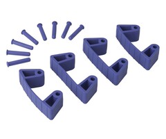 Vikan Vikan, Aanvulset klemmen voor full colour ophangsysteem, paars