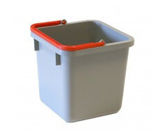 Numatic Numatic Grijze emmer 6 liter met rode hendel