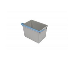 Numatic Numatic Grijze emmer 10 liter met blauwe hendel