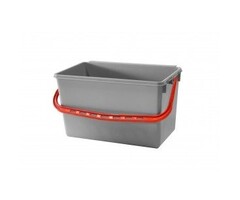 Numatic Numatic Grijze emmer 22 liter met rode hendel