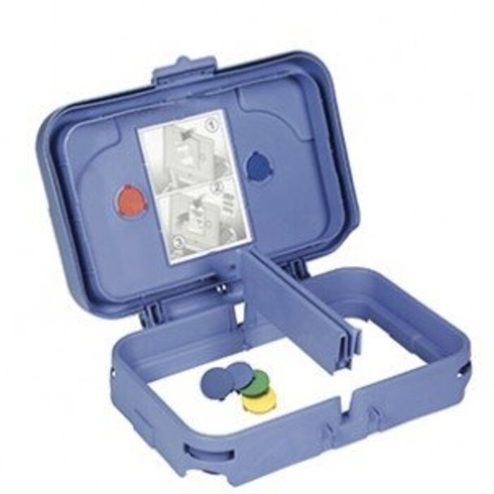 Numatic Numatic Vuilverzamelunit 120 liter blauw incl. verdeelstuk