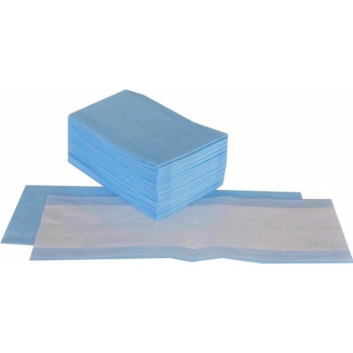 Numatic Numatic NuTech disposable vlakmop ultravezel interieur 25 x 13cm blauw (10x25st.)
