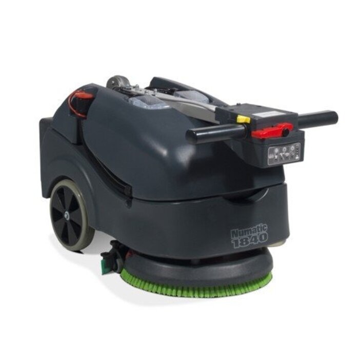 Numatic Numatic Schrob-zuigmachine TTB-1840 G 24 Volt dubbel batterij pakket