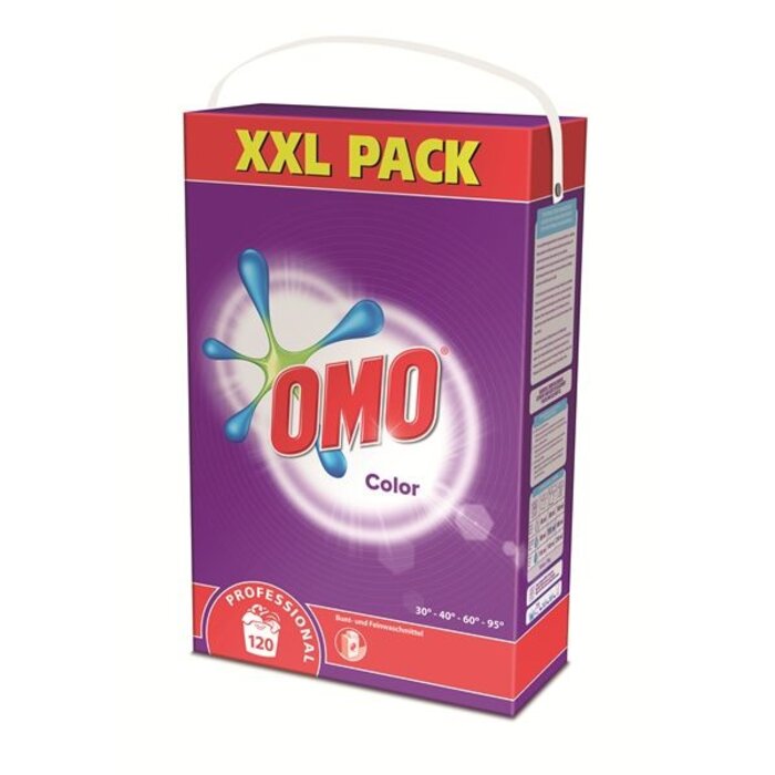 Johnson Diversey Omo Prof Color 8,4 kg / 120 wasbeurten