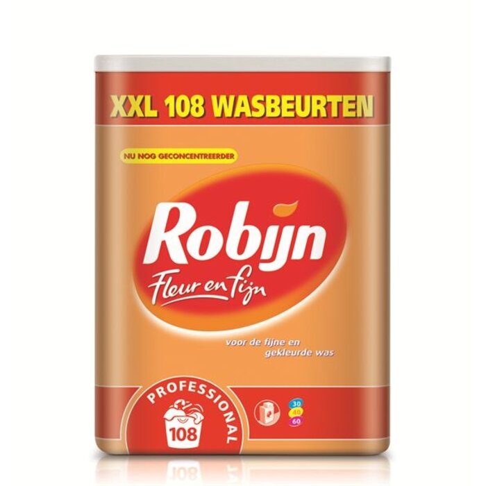 Johnson Diversey Robijn Prof. Fleur & Fijn 5,94 kg / 108 wasbeurten