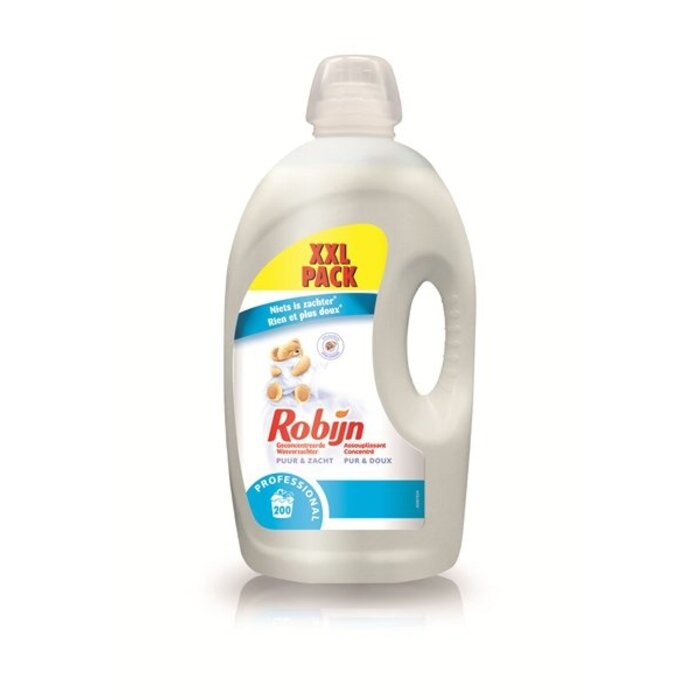 Johnson Diversey Robijn Prof. Wasverzachter Puur & Zacht 5L / 200 wasbeurten