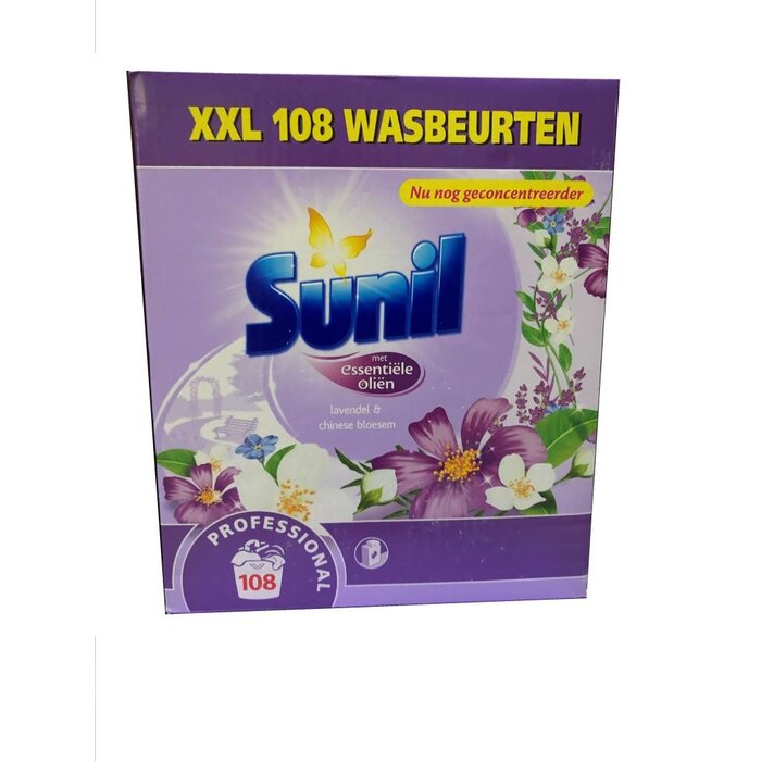Johnson Diversey Sunil Color professioneel waspoeder lavendel / wit-kleur 7,56kg