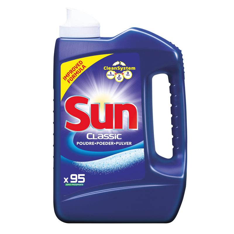 Johnson Diversey Sun Vaatwaspoeder Classic 3 kg / 95 wasbeurten