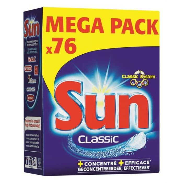 Johnson Diversey Sun Tabletten Classic 76 st.