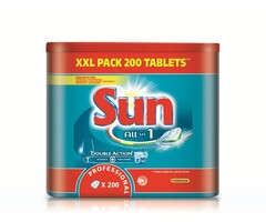 Johnson Diversey Sun Prof. Tabletten All-in-1 200 st.