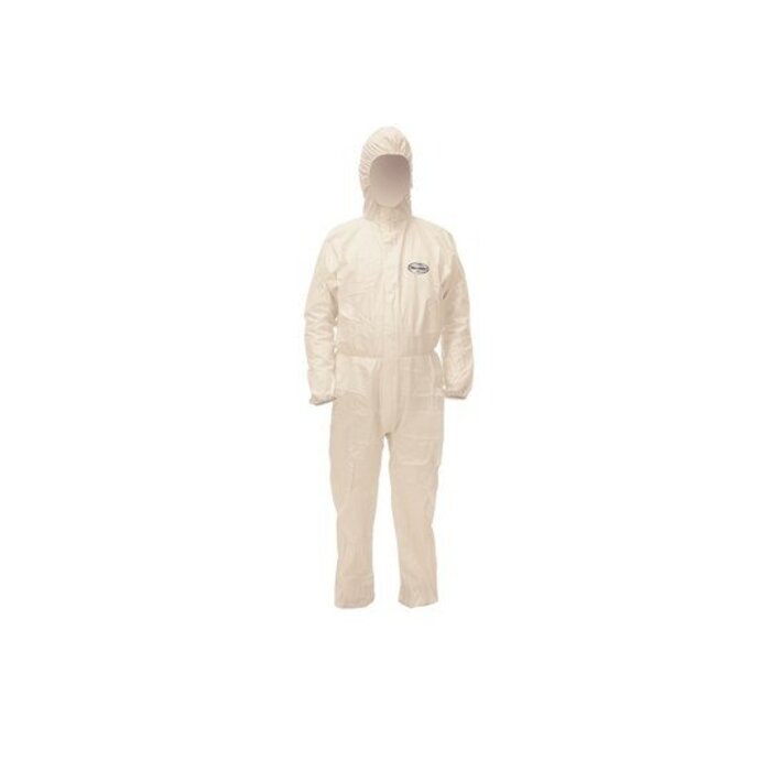 Kimberly Clark Kleenguard A40 overall wit XL met capuchon, doos à 25 stuks