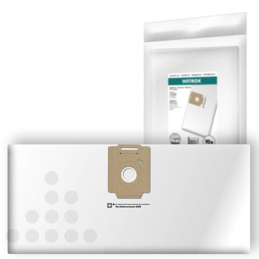 Eigen merk Stofzuigerzakken Wetrok Monovac Durovac 9/11 series - 10 stuks