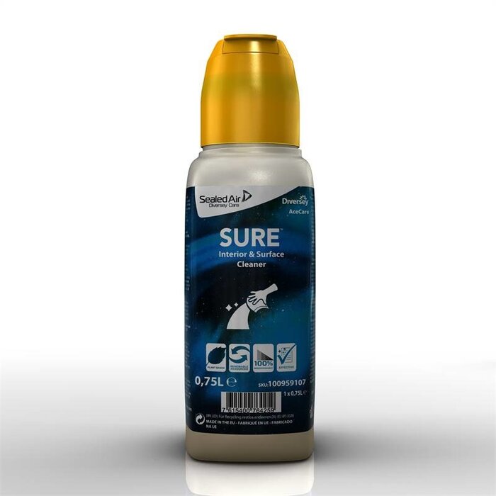 Johnson Diversey Sure AceCare Interieur & Oppervlakte Reiniger 750 ml