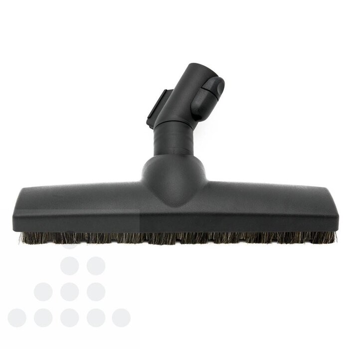 Eigen merk Parketborstel natuurhaar 35mm Luxe + Miele klik