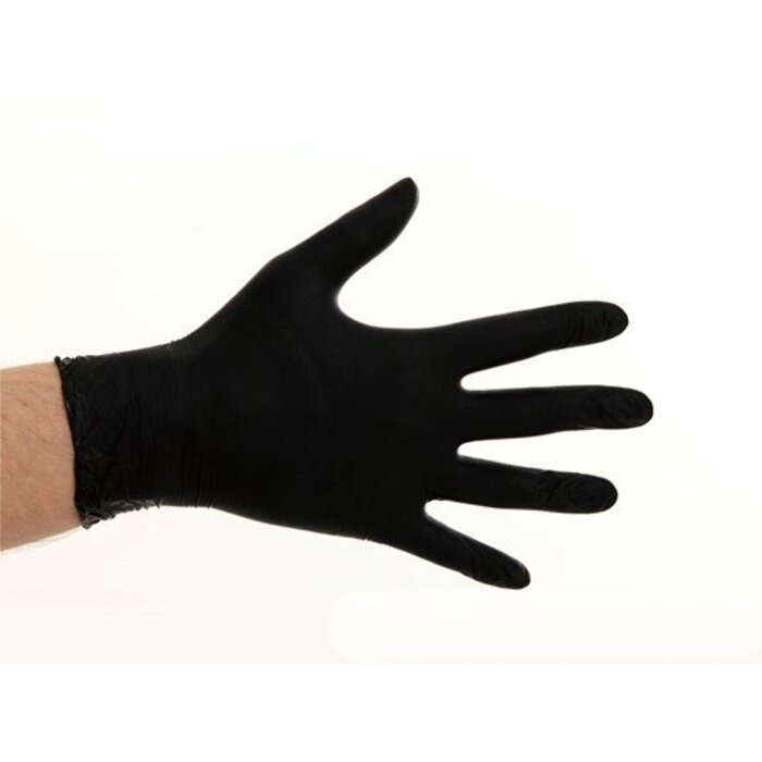 CMT Soft Nitril handschoenen poedervrij - Zwart