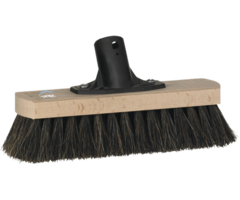 Vikan Vikan teerborstel, zacht, steelmodel, hout, 24cm