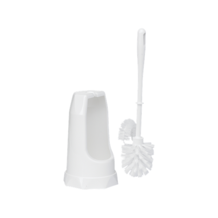 Vikan Vikan toiletborstel met houder, wit
