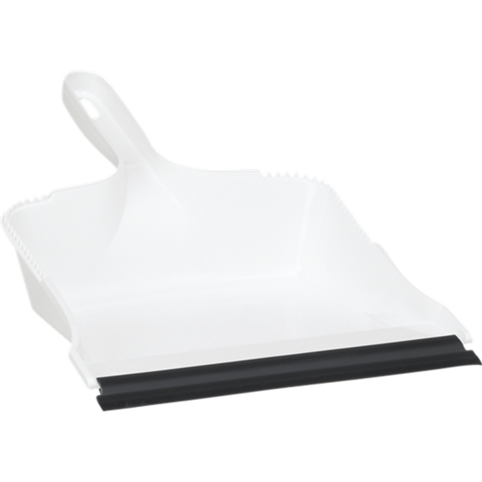 Vikan Vikan stofblik, kunststof, rubberm wit, 28 x 32cm