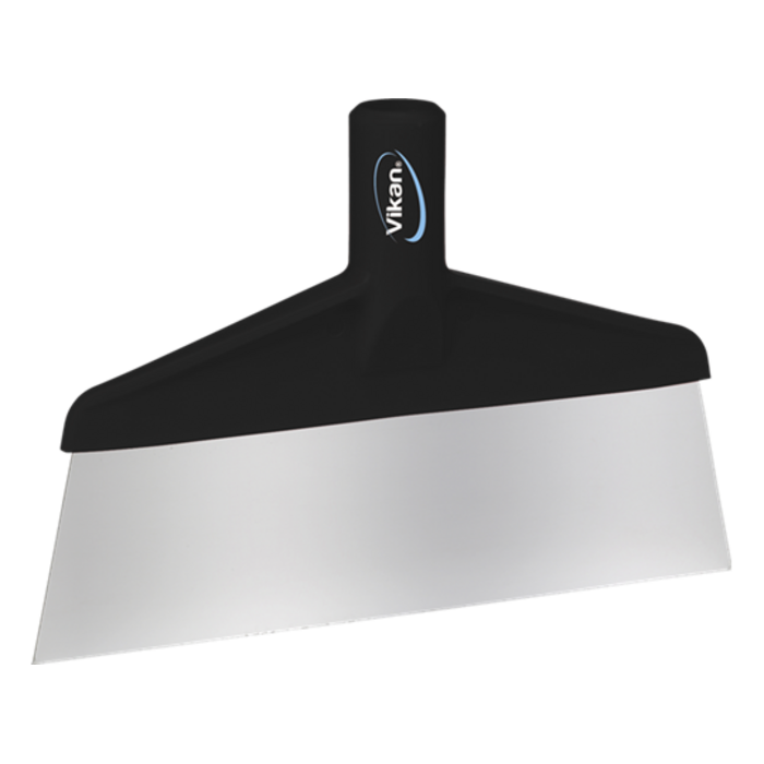 Vikan Vikan Hygiëne vloerschraper, rvs, 26 x 30cm, zwart