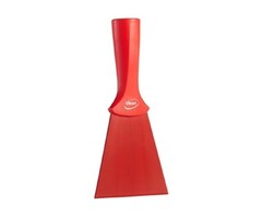 Vikan Vikan nylon handschraper met schroefdraad, 10 x 23.5cm , rood