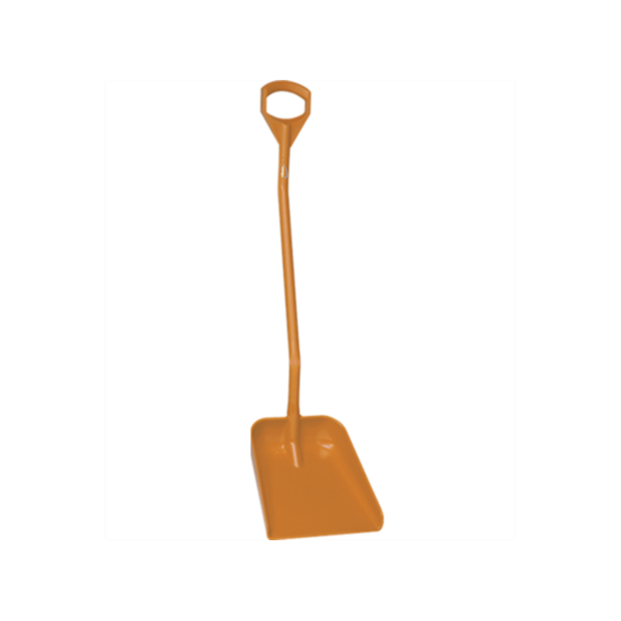Vikan Vikan, Ergonomische schop, groot blad, 1310mm lang, oranje