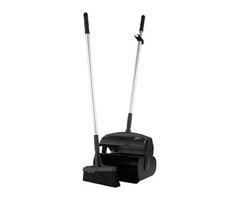 Vikan Vikan Hygiëne veger-blikset, lange steel, zwart