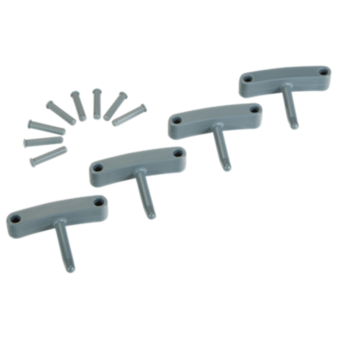 Vikan Vikan, Aanvulset haken voor full colour ophangsysteem, grijs