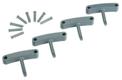 Vikan Vikan, Aanvulset haken voor full colour ophangsysteem, grijs