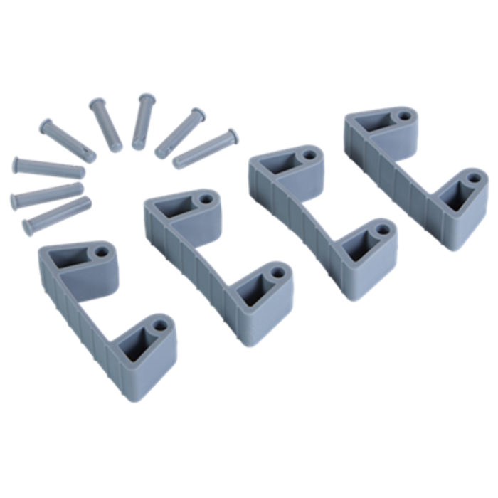 Vikan Vikan Hygiëne, aanvulset klemmen, grijs