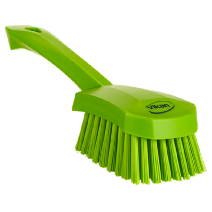 Vikan Vikan Hygiëne afwasborstel, 27cm, hard, limoen