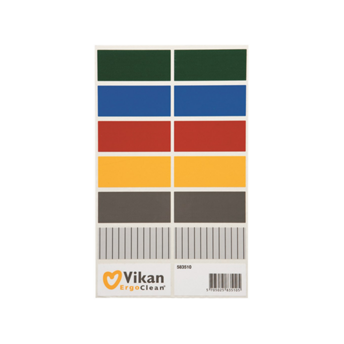 Vikan Vikan ErgoClean stickervel voor kleurcodering